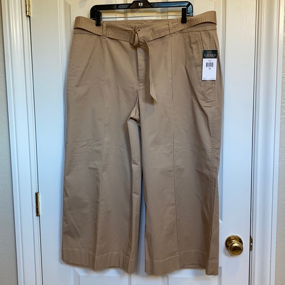 Lauren Ralph Lauren mid calf pants 16. Worn once.